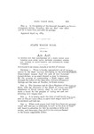 To provide for the construction of a state wagon road through Bear River Canon, between Stemboat Springs and Hayden, in Routt County, and appropriate money therefor.