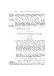 To provide for the diversion of the unappropriated waters at or near the source of the Grand, Larimie and North Platte River System and their tributaries, and to cause said waters to flow eastward through passes, canons and breaks in the Continental Divide into and through the tributaries of the South Platte and Arkansas River systems for the purpose of irrigation and other beneficial uses; to regulate the distribution and disposition of said waters, when diverted, in accordance with the rights of appropriation thereof; to appoint a commission to carry out such work, and to appropriate money for preliminary expenses, and to construct the necessary dams, canals and water works to effect such diversion of water, and for salaries and expenses incident thereto. by Colorado General Assembly