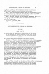 To provide for the assistance of agriculture and the relief of the settlers in certain counties of the state and to appoint a commission to carry out the provisions hereof.