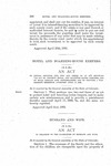 To Repeal Sections One, Two and Three of an Act Entitled "An Act to Protect Hotel and Boarding-House Keepers, and to Make Certain Acts Misdemeanors and to Provide a Punishment Therefor Approved April 17, 1889. by Colorado General Assembly