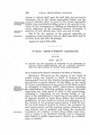 To provide for the creation of districts to be benefited by certain public improvements, and of a bonded indebtedness for the purpose of making such improvements. by Colorado General Assembly