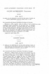 To amend an act entitled, "An act to amend section three of chapter 24 of the General Statutes of the state of Colorado, entitled "County Seats," and to repeal all laws in conflict herewith, approved April 4th, 1885." by Colorado General Assembly