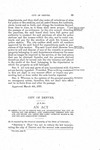 To Amend "An Act to Reduce the Law Incorporating the City of Denver and the Several Acts Amendatory Thereof Into One Act, and Revise and Amend the Same," Approved March 16, 1885, and the Acts Amendatory Thereof. by Colorado General Assembly