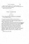 Defining Public Warehouses and Providing for the Transfer of any Property in Public Warehouses by the Endorsement of the Warehouse Reciept. by Colorado General Assembly