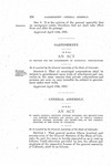 To Amend General Sections Fifteen Hundred and Seventy-Nine and Fifteen Hundred and Eighty, and to Repeal General Section Fifteen Hundred and Eighty-One, of the General Statutes of the State of Colorado.