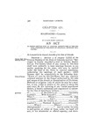 To Amend Section Five of Chapter Seventy-One of the General Statutes of the State of Colorado, Entitled "Marriages." by Colorado General Assembly