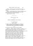 To Create a State Board of Health, and to Define Its Powers and Duties, to Make an Appropriation Therefor and to Provide for the Punishment of Violations Thereof, and to Repeal All Laws in Conflict Therewith.