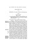 To Make the Giving of Notice to Parties Interested a Condition Precedent to Obtaining a Deed for Land Sold for Taxes, and to Repeal All Acts and Parts of Acts in Conflict Herewith. by Colorado General Assembly