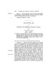 To Amend an Act Entitled "An Act To Establish the Several Judicial Districts of the State, to Provide for the Appointment of Judges and Fix the Terms of Court Therein, and to Repeal All Acts and Parts of Acts Inconsistent Therewith," Passed Both Houses April 6, 1891, By a Two Thirds Vote. by Colorado General Assembly