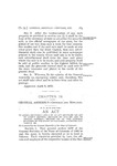 To Amend Sections 1 and 2 of an Act Entitled 'An Act to Amend General Sections 1579 and 1580; and to Repeal General Section 1581 of the General Statutes of the State of Colorado', Approved January 31, 1891. by Colorado General Assembly