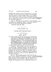 To Amend Sections One and Two of an Act Entitled, "An Act to Amend an Act Entitled, 'An Act to Establish an Insurance Department in and for the State of Colorado, and Regulate the Insurance Companies Doing Business Therein, Approved February 13, A.D. 1883,' Together with the Amendments Thereto; to Define the Powers of the Superintendent of Insurance; to Provide for the Regulation of Insurance Companies and for Other Purposes," Approved April 19, 1889. by Colorado General Assembly