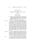 To Provide for the Construction of a Wagon Road in Gilpin County, from a Point Near "Miller's House," on North Clear Creek, to Pine Creek Mining Camp, and Appropriating Money for the Payment of the Same. by Colorado General Assembly