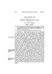 To Amend Section Eight of an Act Entitled "An Act to Secure Liens to Mechanics and Others, and to Repeal All Laws in Conflict Therewith," Approved April 3rd, 1893." by Colorado General Assembly