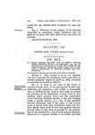 To Amend Certain Sections, and to Repeal Certain Other Sections of an Act Entitled "An Act to Provide for Contiguous Towns and Cities to Become Annexed", Approved April 11, 1893; and to Provide a Limitation of Certain Actions and Proceedings. by Colorado General Assembly