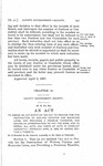 To Amend an act Entitled "An act to Provide for the Destruction of Wolves, Coyotes and Mountain Lions, and Providing a Premium Therefor, and Making an Appropriation to pay the Same, and to repeal all Acts, and Parts of Acts in Conflict Herewith," Approved April 8, 1893, By Adding Section 9 Thereto. by Colorado General Assembly