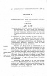 To Amend an Act entitled "An act in Relation to the Establishment of a State Home for Dependent and Neglected Children, and Making an Appropriation Therefor, " Approved April 10, 1895, and to Make an Appropriation for the Years 1897 and 1898. by Colorado General Assembly