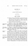 To Provide for the Appointment of Bailiffs for the Disistrict [District] Courts; Defining the Powers and Duties of such Bailiffs; Fixing Their Compensation and to Repeal All Acts or Parts of Acts in Conflict with This Act. by Colorado General Assembly