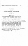 To Make an Appropriation for the Support and Maintenance of the Soldiers and Sailors Home; to pay the Salaries of the Officers and Employees Thereof. by Colorado General Assembly