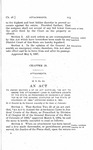 To Amend Section 2 of an Act Entitled, "An Act to Amend the Attachment Laws in Justice's Courts of the State, as Presecribed by Division 5 of Chapter 62 of the General Statutes of the State of Colorado of 1883," Approved March 6, 1894. by Colorado General Assembly