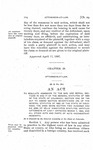 To Regulate Admission to the Bar, and Repeal Sections 70 and 71 of the General Statutes of 1883 of the State of Colorado; Section One of "An Act to Amend Section Seventy-Nine (79) of the General Statutes of 1883 of the State of Colorado, the Same Being Section Two Hundred and Six (206) of Mills' Annotated Statutes Entitled 'Attorney at Law'," Approved March 7, 1893, and All Other Acts and Parts of Acts Inconsistent Herewith. by Colorado General Assembly