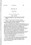 To Amend Section 8 and 19 of Chapter LXXXVI of the General Statues of 1883, Entitled "Penitentiary." by Colorado General Assembly