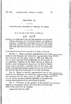 Making an Appropriation for the Erection of an Additional Building at the State School of Mines at Golden; to Provide a Suitable Site for the Same, and for Proper Heating and Hygienic Appliances for the Said Institution, and to Pay its Indebtedness.