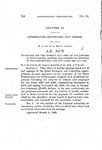 To Provide for the Payment of a Part of the Expense of Maintaining, Support and Incidental Expenses of the Penitentiary for the Years 1899 and 1900.