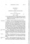 For the Construction of a Bridge Across the Arkansas River in Otero County, Near the West Line of Range 55 West, and to Appropriate Money for the Payment of the Same. by Colorado General Assembly