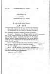 Appropriating Money to Pay C. E. Hagar for Services Rendered During the Opening Days of the Session of the Senate of the Twelfth General Assembly. by Colorado General Assembly