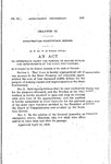 To Appropriate Money for Purpose of Making Repairs and Improvements at the State Penitentiary. by Colorado General Assembly