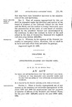 To Make an Appropriation for the Support and Maintenance of the Soldiers' and Sailors' Home and to Pay the Salaries of the Officers and Employes Thereof.