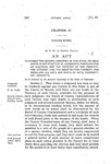 To Enable the Several Counties of the State of Issue Bonds in Satisfaction of Judgements, Providing for an Election, and the Payment of the Principal and Interest and the Registration Thereof; and Repealing All Acts and Parts of Acts, Inconsistent Herewith.