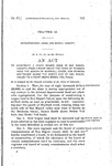 To Construct a State Wagon Road in San Miguel County, from a Point Above the Town of Pandora near the Mouth of Marshall Creek, and Running Southeast Along the North Side of San Miguel Valley to a Point Above Bridal Veil Falls.