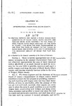 To Provide, Improve and Repair a Public Wagon Road Commencing at Black Hawk, Gilpin County, and Running Seven Miles Westerly to the Town of Apex, Thence Seven Miles Westerly to the Town of Nugget, This Being the Main Thoroughfare in use From the Town of Nugget to the Towns of Black Hawk and Central City, and to Appropriate the Necessary Amount of Money for That Purpose.