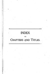 Index to Chapters and Titles