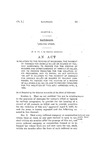 In Relation to the Fencing of Railroads; the Payment of Damages for Animals Killed or Injured by Railway Companies; to Provide for the Keeping of Records and Other Evidence of Animals So Killed, and to Provide Penalties for the Violation of Its Provisions, and to Repeal an Act Entitled 