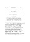 To Construct a State Wagon Road from a Point on the Grand River, Opposite the Town of De Beque, in the County of Mesa, to a Point on Plateau Creek About Two Miles West of the Town of Colbran, to Connect with the Wagon Road Crossing Said Last-Named Creek at Said Last-Named Point, and to Appropriate Money Therefor.