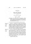 Concerning the Protection of Sidewalks, Public Bridges, Culverts and Causeways from Injury of Steam Threshing Machines or Other Heavy Machinery, and Providing a Penalty for the Violation of the Provisions of This Act.