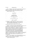 To Provide for the Payment of a Part of the Maintenance, Support and Incidental Expenses and Other Necessary Expenditures of the State Insane Asylum for the Years 1903 and 1904.