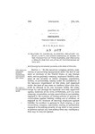 In Relation to Insurance, Guarantee, Employers' Liability, Surety, and Other Companies, in Regard to the Transaction of Their Business, and Providing a Penalty for the Violation of the Provisions of This Act.