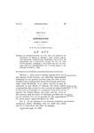 Making an Appropriation to Pay and the Manner of Payment to Hiram P. Bennet, Late State Agent, for Services Heretofore Rendered the State of Colorado on a Contract Under an Act of the Fifth General Assembly, Entitled 