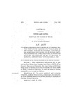 To Amend Subdivision Forty-Seven (47) of General Section Thirty-Three Hundred and Twelve (3312) of the General Statutes of Colorado, the Same Being Subdivision Forty-Seven (47) of Section Forty-Four Hundred and Three (4403) of Mills' Annotated Statutes, and Entitled 