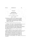 Appropriating the Sum of Two Thousand One Hundred Dollars, or So Much Thereof as May Be Necessary, to Pay Certificates in Full Heretofore Issued By, or Under the Authority of the State Veterinary Sanitary Board, for Diseased Animals Killed by Order of Such Board.