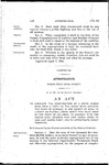 To Complete the Construction of a State Wagon Road from a Point on the Grand River Opposite the Town of Debeque, in the County of Mesa, to a Point on Plateau Creek about Two Miles West of the Town of Collbran, to Connect with the Wagon Road Crossing Said Last Named Creek at Said Last Named Point, and to Appropriate Money Therefor.