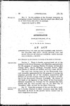 Appropriating the Sum of One Hundred and Twenty-Six Dollars and Fifty Cents ($126.50) for the Releif [Relief] of Charles Ovelman, Harry McHugh and Charles L. Metzer.