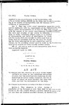 To Provide for the Creation of Public Water Works Districts in Cities of Ten Thousand Population or Over; For the Construction, Purchase or Condemnation of Water Works Therefor; For the Issuing of Bonds of Such District for Such Purpose; and For the Management of the Same.