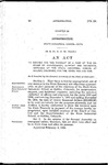 To Provide for the Payment of a Part of the Expense of Maintenance, Support and Incidental Expenses of the State Industrial School at Golden, Colorado, for the Years 1905 and 1906.