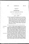 To Make an Appropriation for the Further Construction, Widening and Improvement of the State Wagon Road from the City of Denver to the City of Grand Junction, Which Road was Established by an Act Entitled 