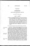 To Make an Appropriation for the Further Construction, Improvement and Repair of the State Wagon Road from the City of Denver to the City of Grand Junction, which Road was Established by an Act Entitled 