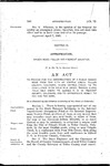 To Provide for the Construction of a Public Wagon Road From the City of Cripple Creek, Teller County, Colorado, Along Cripple Creek to its Confluence With Four Mile Creek, Thence Along Four Mile Creek to Eldred P. O. in Fremont County, Colorado, and to Appropriate Money to Pay for the Same.